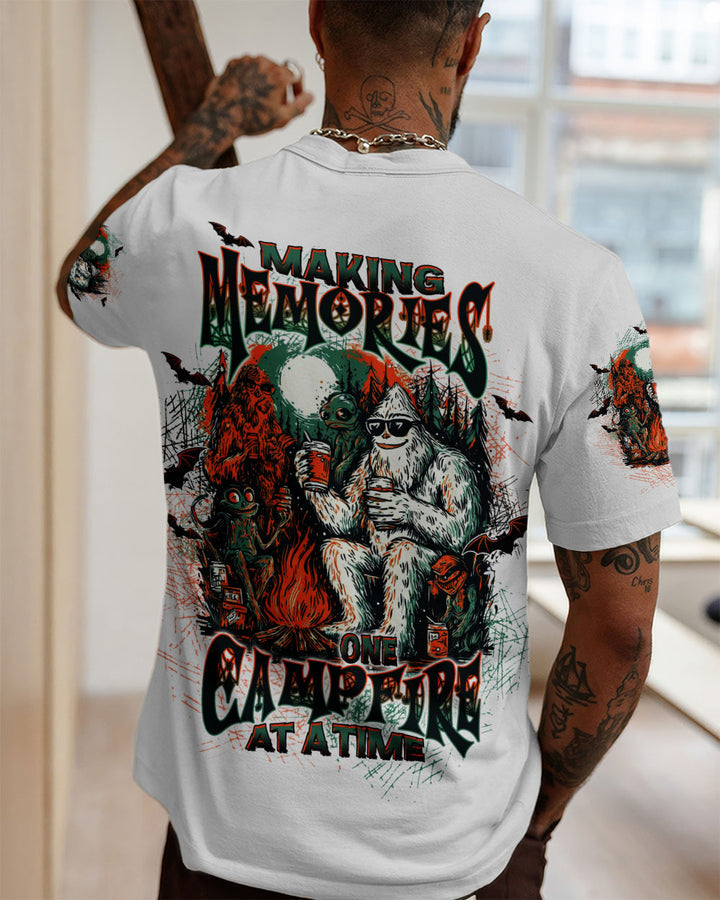 MAKING MEMORIES ONE CAMPFIRE AT A TIME BIGFOOT ALL OVER PRINT