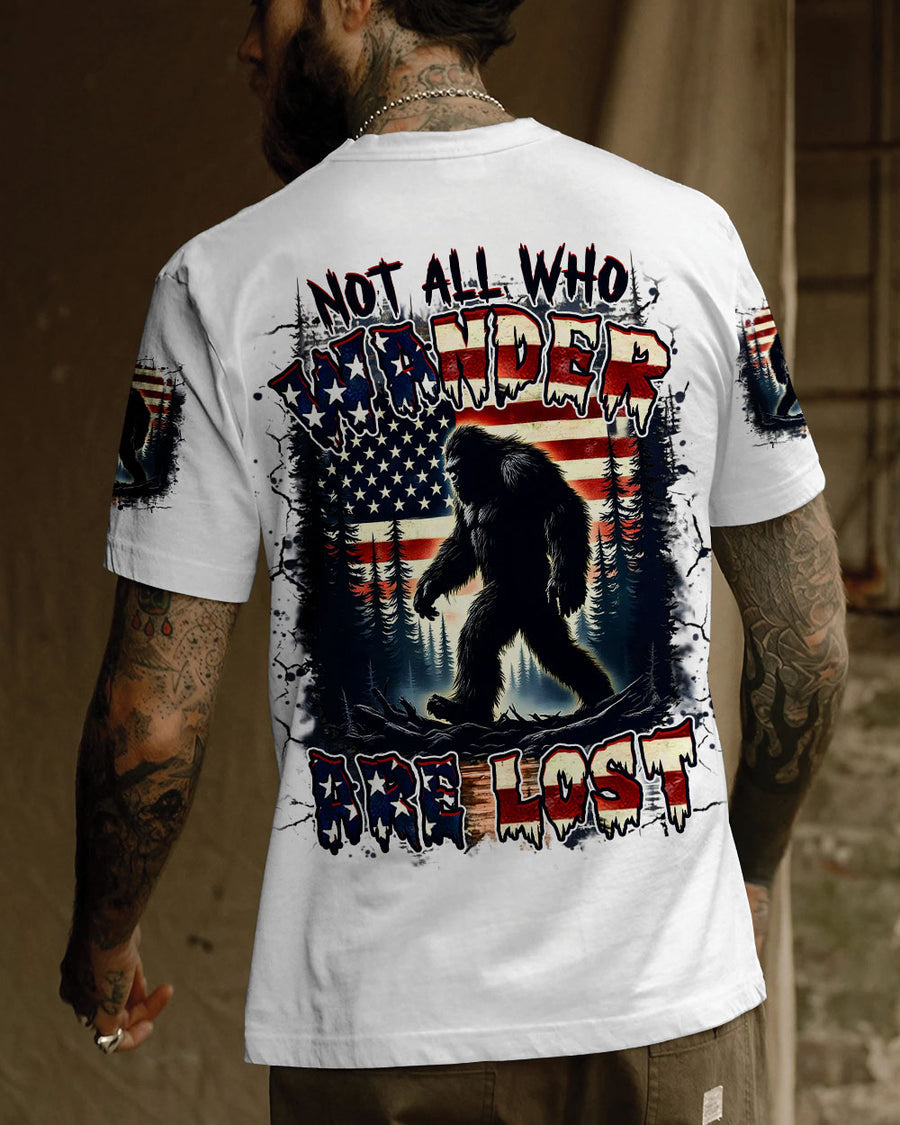 NOT ALL WHO WANDER ARE LOST ALL OVER PRINT