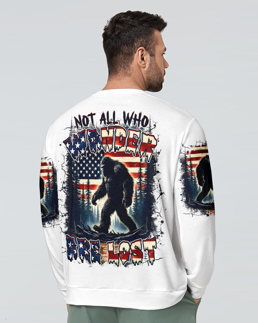 NOT ALL WHO WANDER ARE LOST ALL OVER PRINT