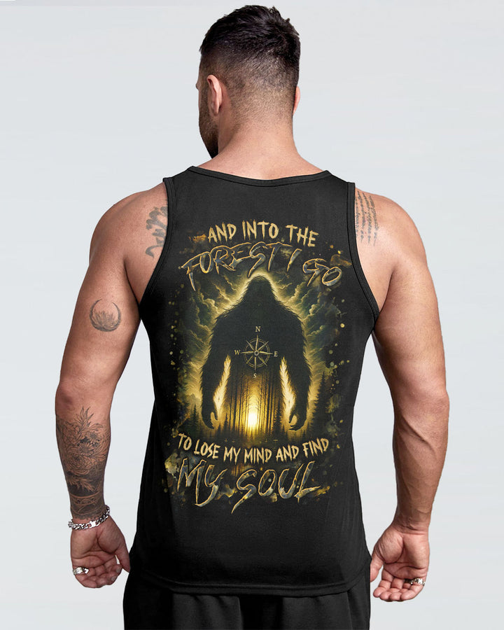 AND INTO THE FOREST I GO BIGFOOT ALL OVER PRINT