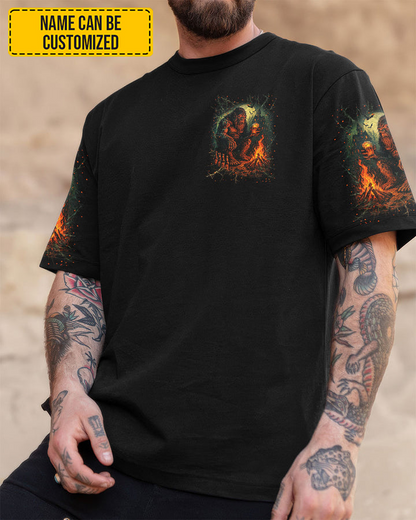 Personalized Wanderer's Fire Bigfoot All Over Print