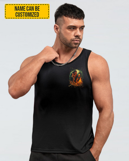 Personalized Wanderer's Fire Bigfoot All Over Print