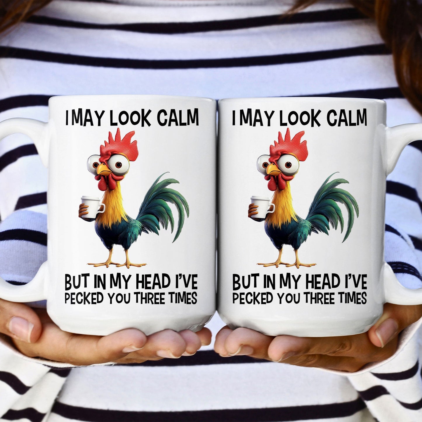Funny Chicken Mug - I've Pecked You