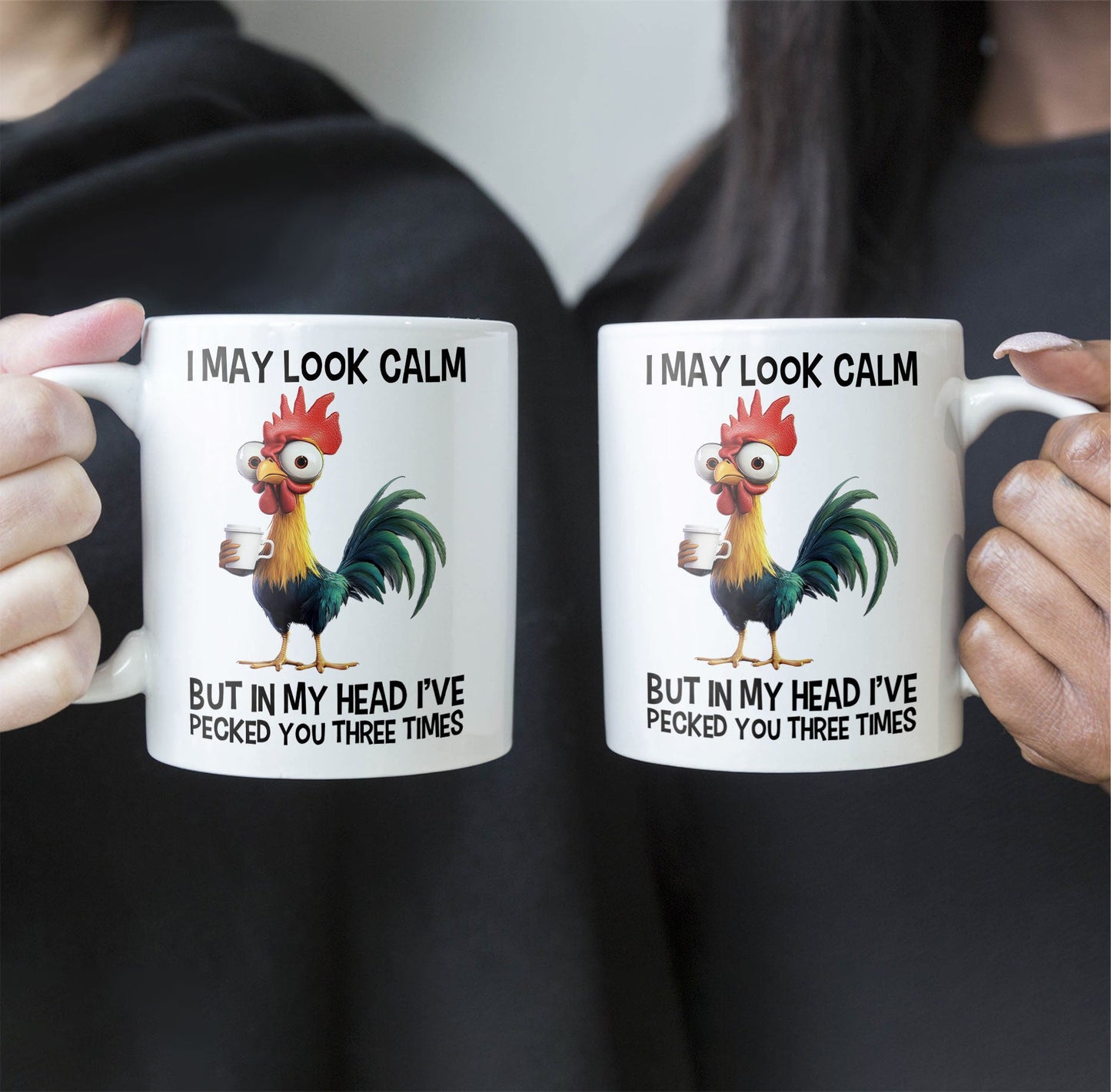 Funny Chicken Mug Gift - I've Pecked You