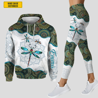 Personalized Dragonflies Hoodie and Leggings