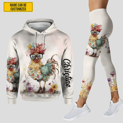 Chicken Lady - Personalized Hoodie Leggings Set