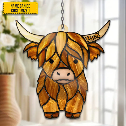 Cow Acrylic Window - Personalized Acrylic Window
