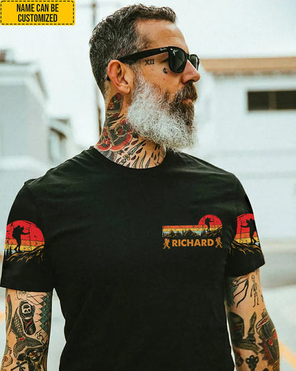 Personalized It's Another Half Mile Or So Bigfoot All Over Print Shirt