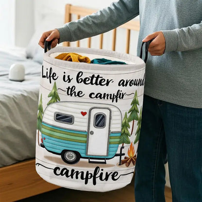 Life by the Campfire - Storage Basket