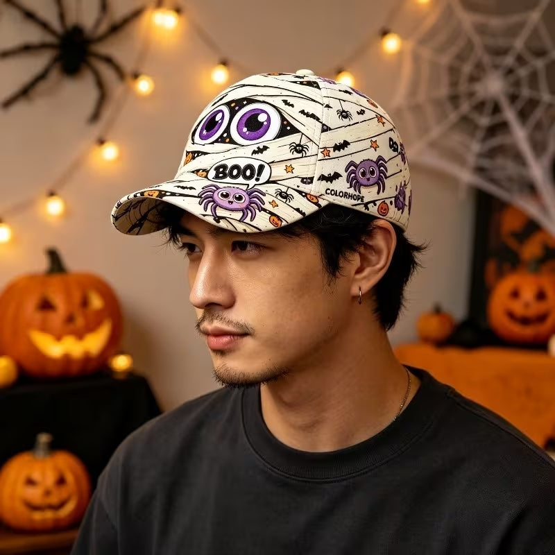 Halloween Mummy Full Print Classic Cap