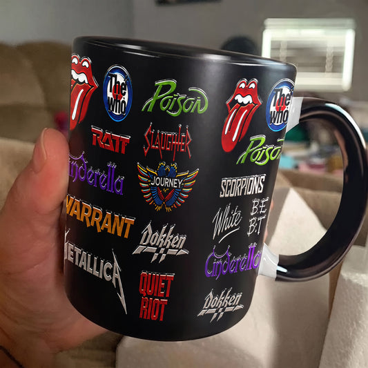 Classic Rock Legends Accent Mug