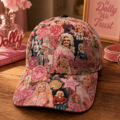 Dolly Parton Forever Collage Classic Cap – Country Music Gift for Dolly Fans & Country Lovers
