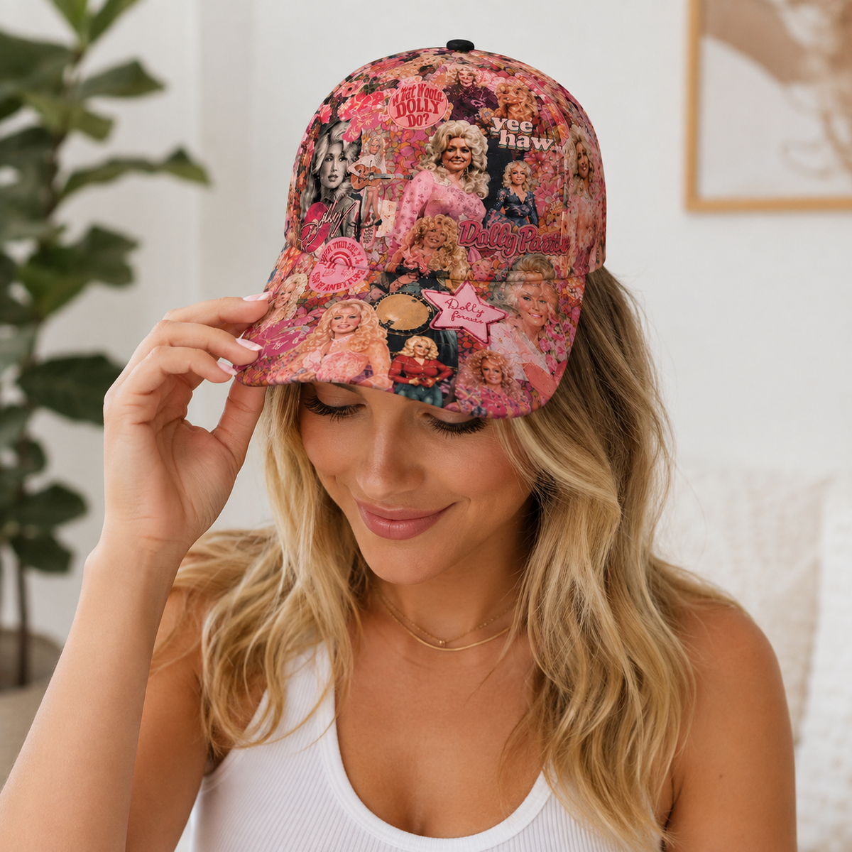 Dolly Parton Forever Collage Classic Cap – Country Music Gift for Dolly Fans & Country Lovers