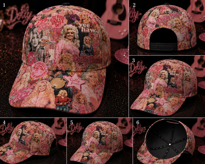 Dolly Parton Forever Collage Classic Cap – Country Music Gift for Dolly Fans & Country Lovers
