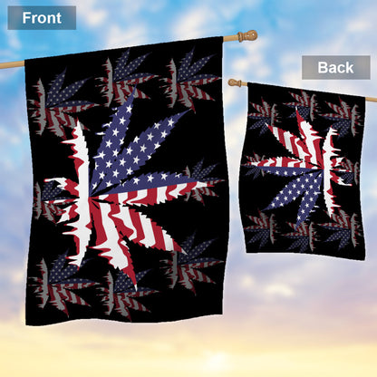 Team USA - Weed House Flag