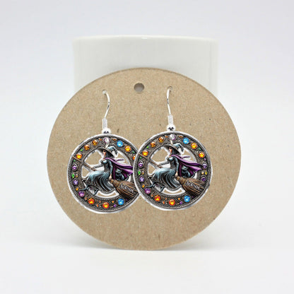 Beautiful Witch - Personalized Witch Earrings