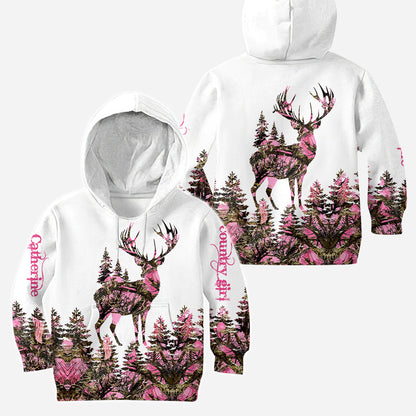 Country Girl - Personalized Hunting Hoodie and Leggings