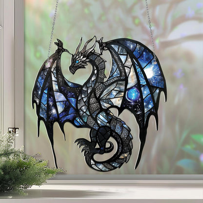 Colorful Dragon Acrylic Window Hangings