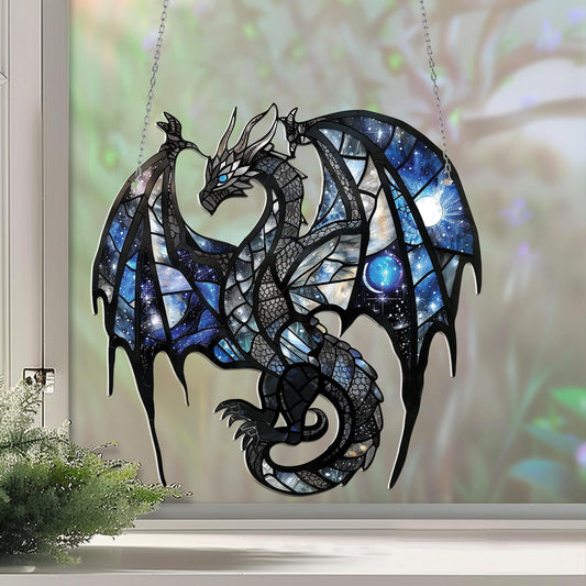 Colorful Dragon Acrylic Window Hangings