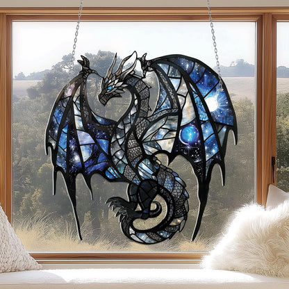 Colorful Dragon Acrylic Window Hangings
