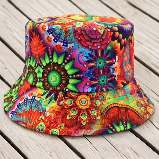 Graffiti Printing Bucket Hat