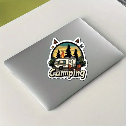 Vinyl Camping Stickers