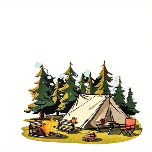 Outdoor Camping Stickers