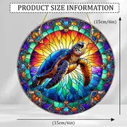 Sea Turtle Window Hanging Garden Suncatchers