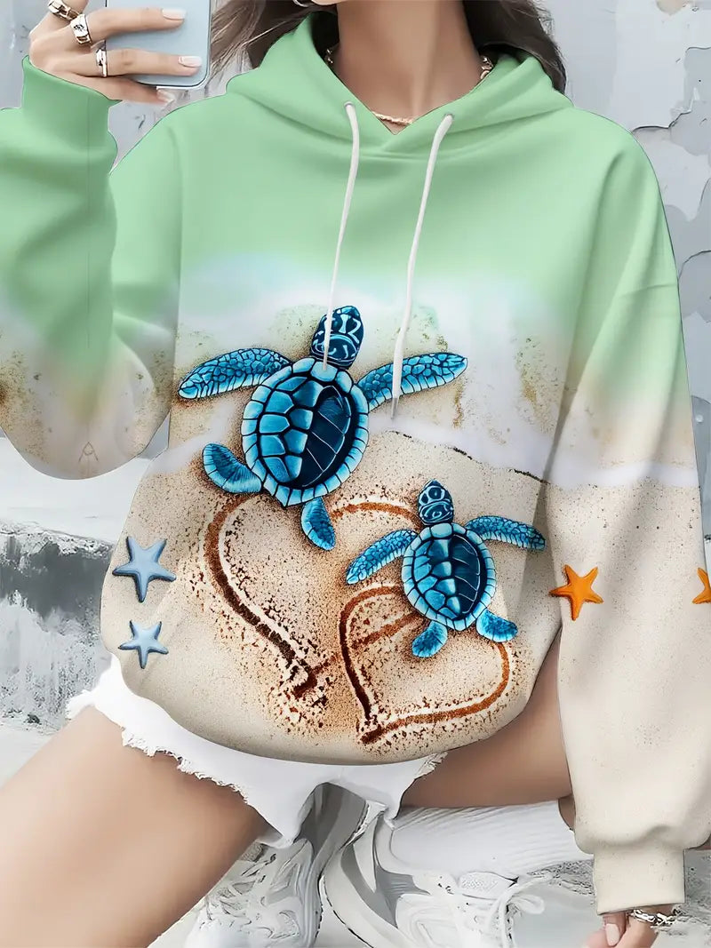 Sea Turtle All Over Print Shirt