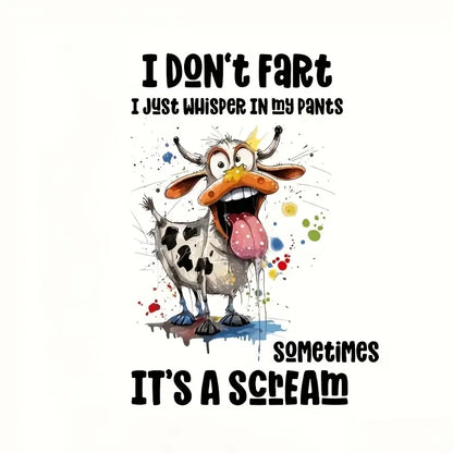 I Don't Fart - Cow Sticker
