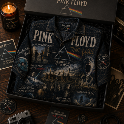 Pink Floyd Hawaiian Shirt Version 2 - Vintage Music Fan Gift
