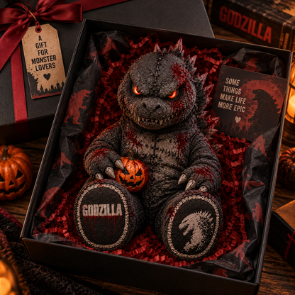 Godzilla King of the Monsters Custom Shape Pillow – Creepy Halloween Collector Gift