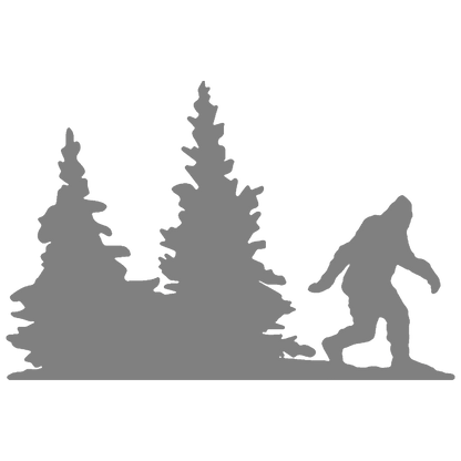 Bigfoot Windshield Stickers