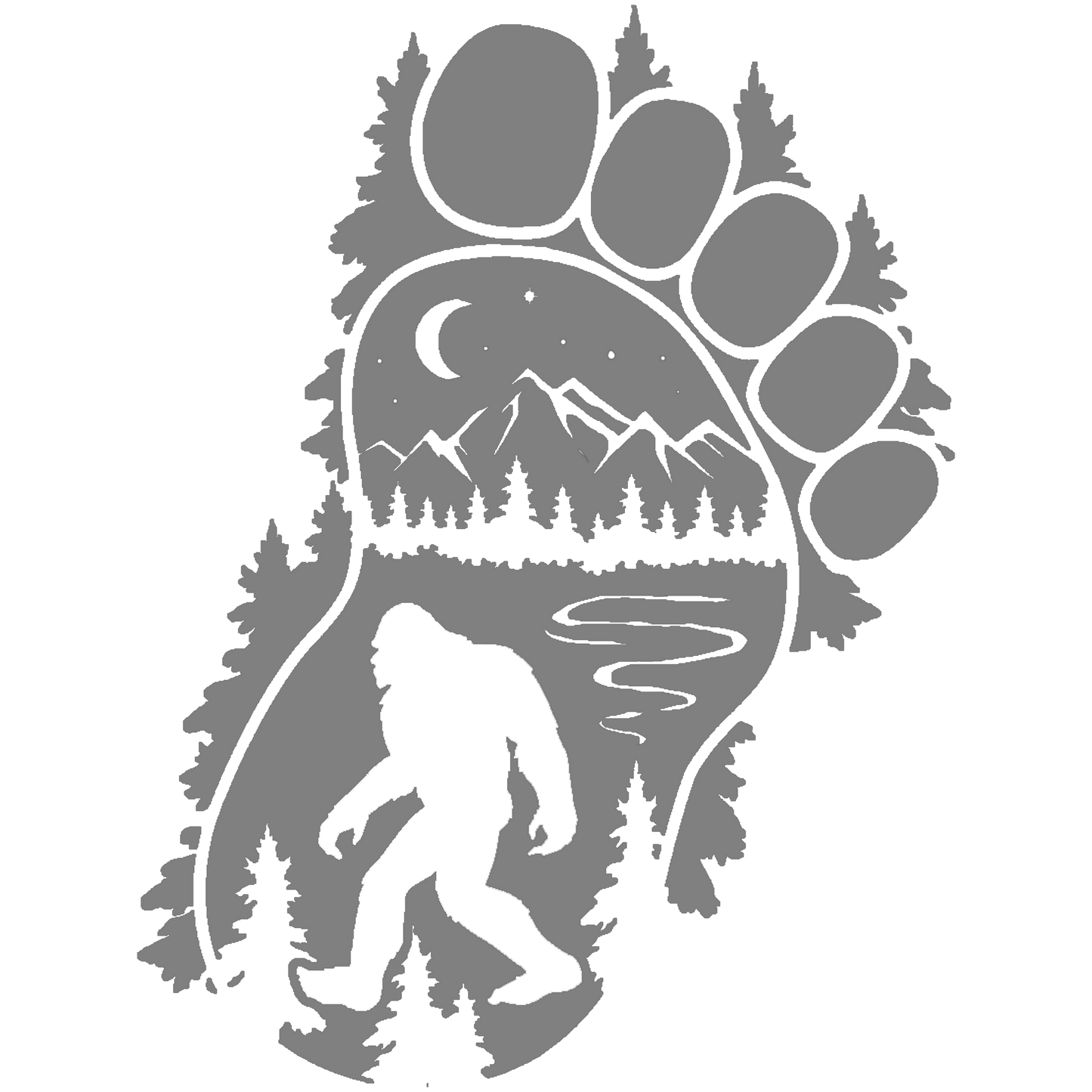 Bigfoot Trail Sticker