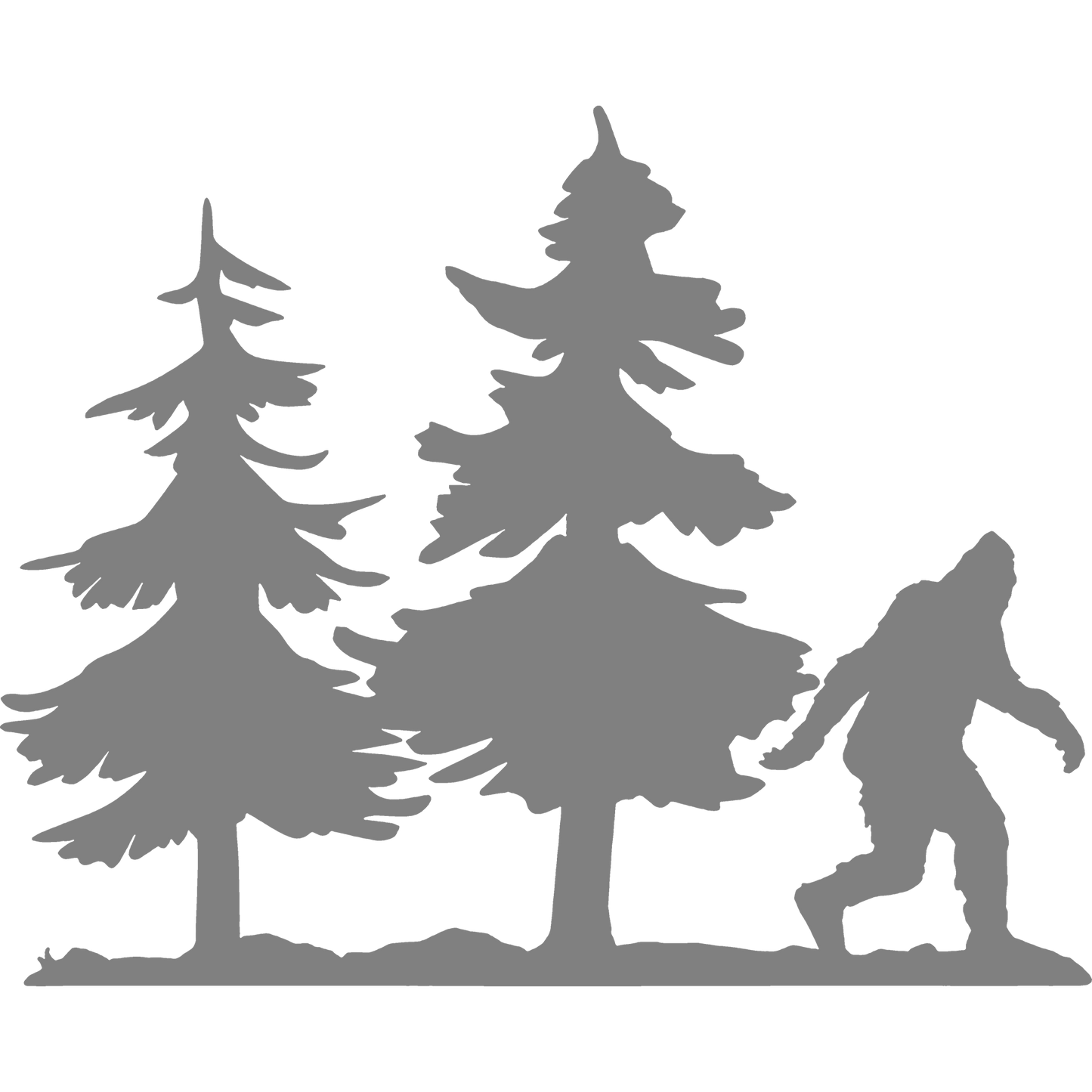 Bigfoot Windshield Stickers
