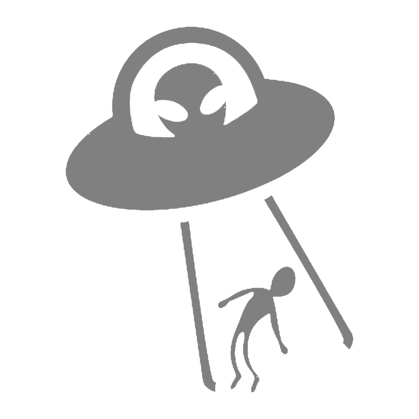 UFO & Alien Abduction Sticker