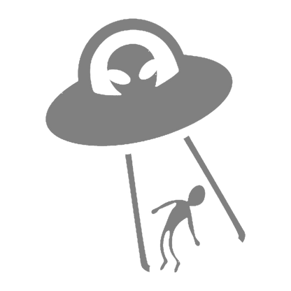 UFO & Alien Abduction Sticker