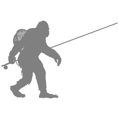 Sasquatch Fly Fishing Stickers