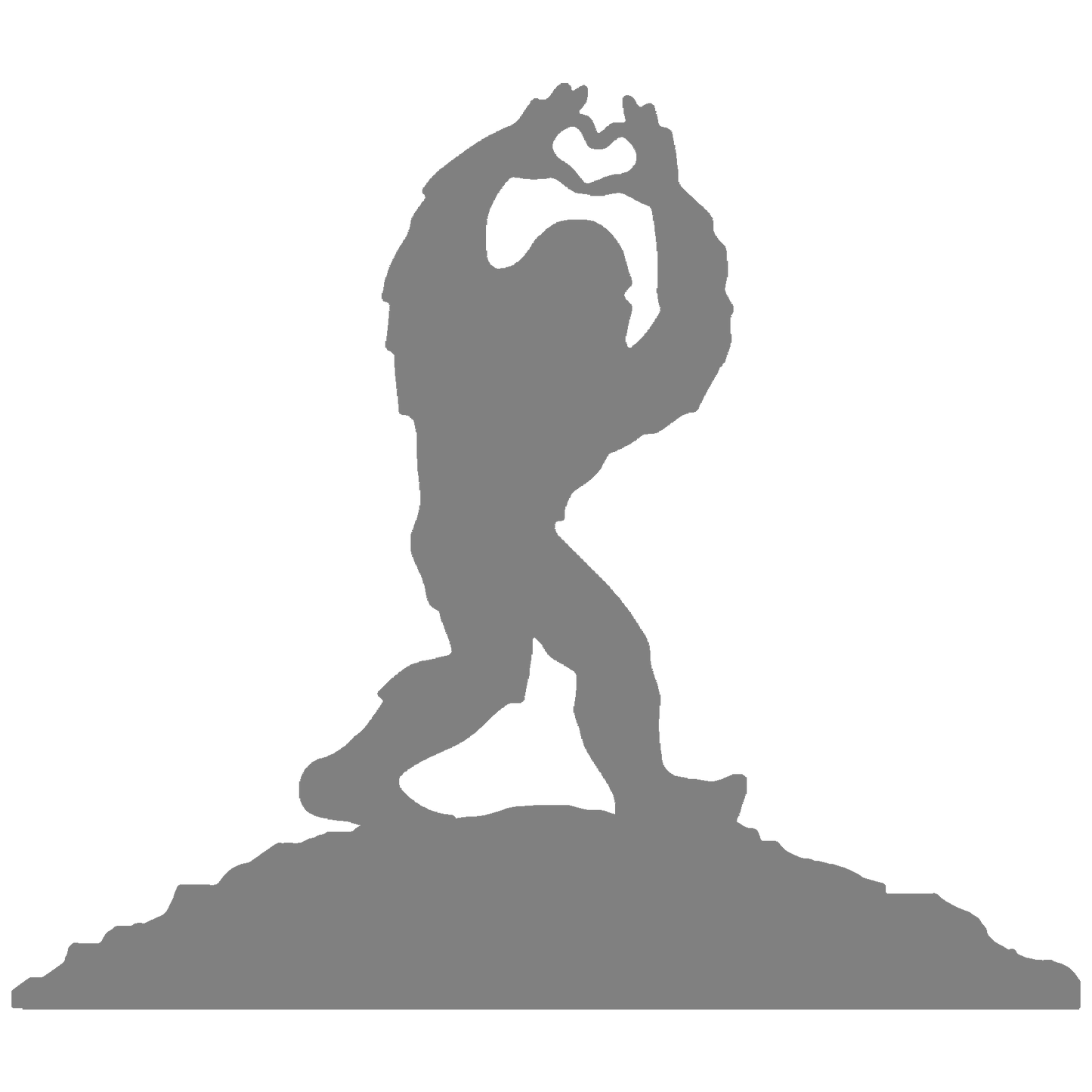 Forest Love Bigfoot Sticker