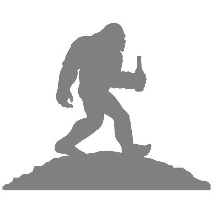 Chillin’ Bigfoot Sticker
