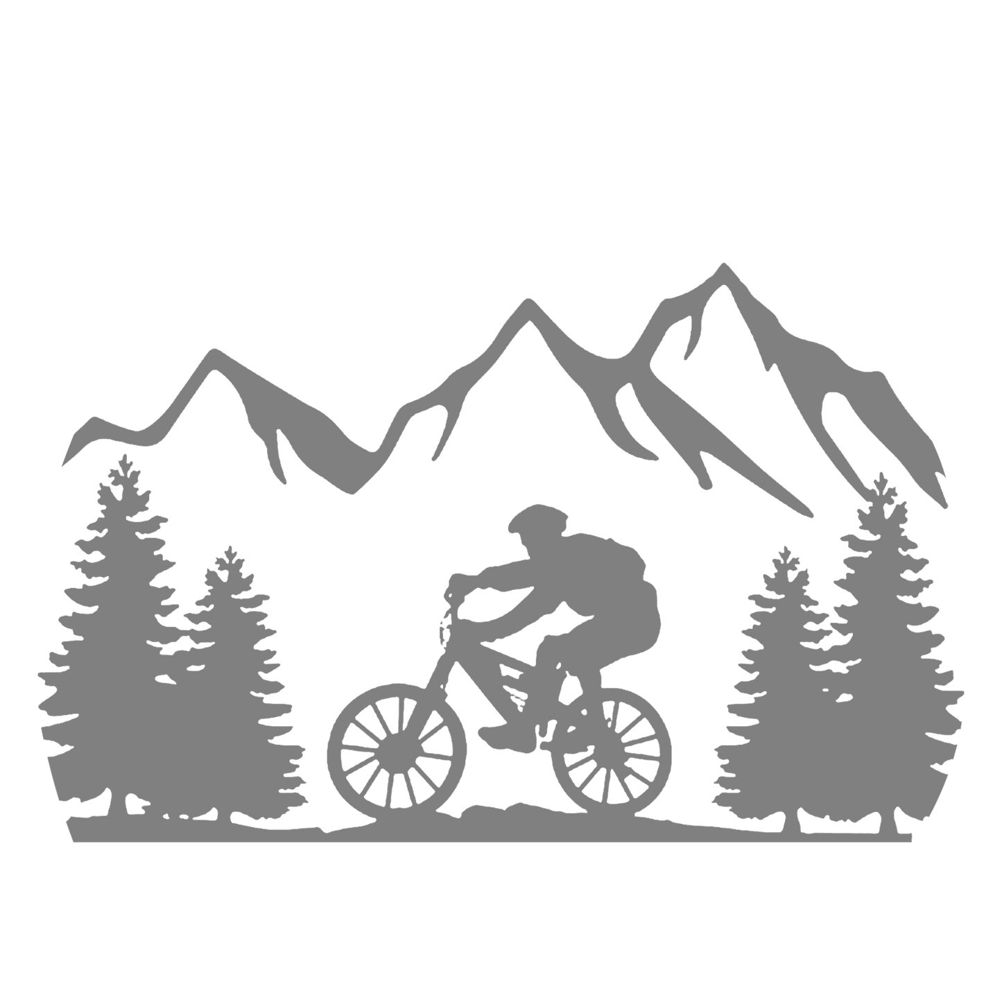 Mountain Ride Sticker
