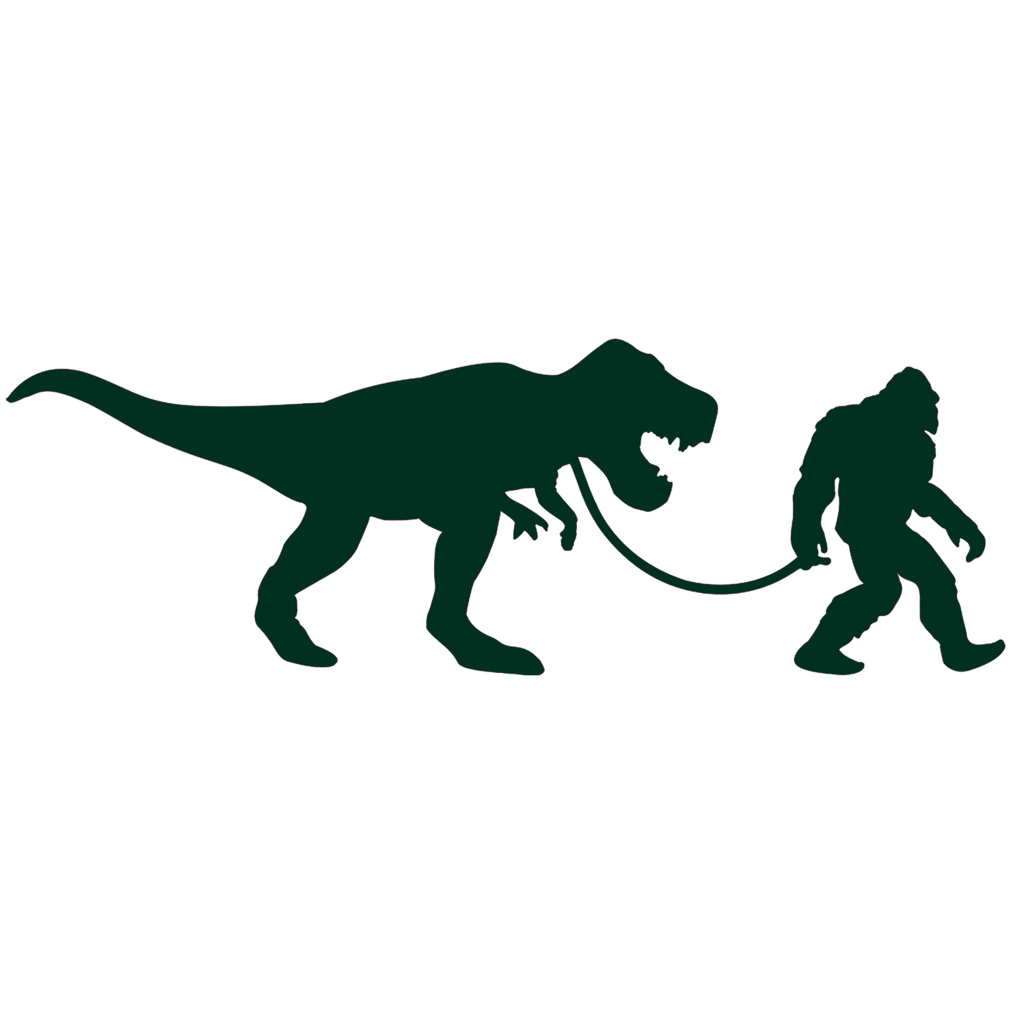 Bigfoot's Pet T-Rex Vinyl Sticker