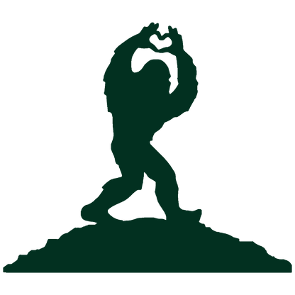 Forest Love Bigfoot Sticker
