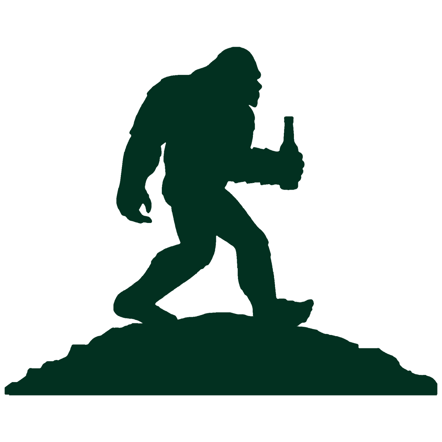 Chillin’ Bigfoot Sticker
