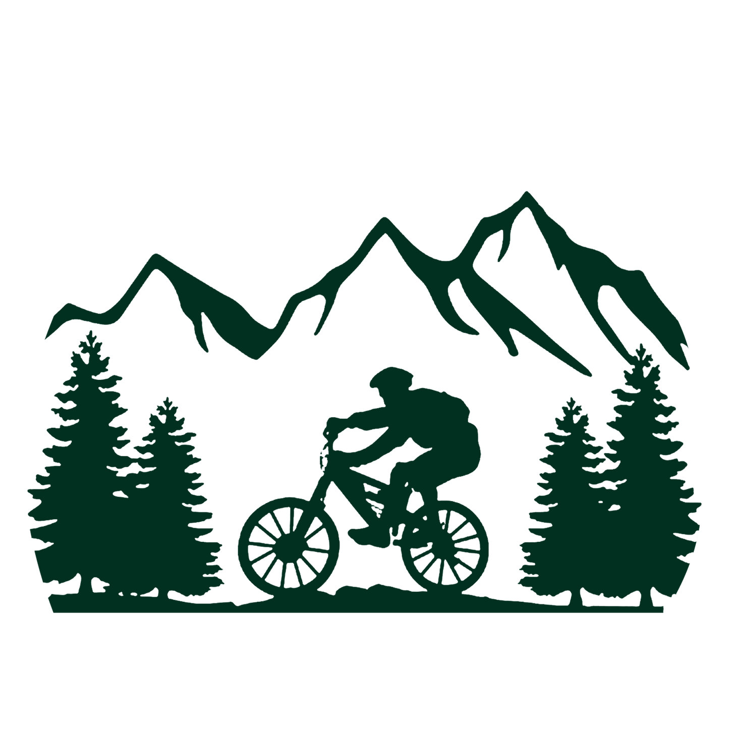 Mountain Ride Sticker