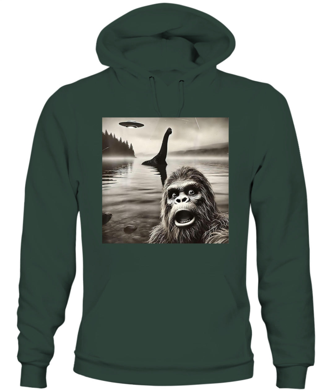Loch Ness Witness – Bigfoot Selfie Shirt