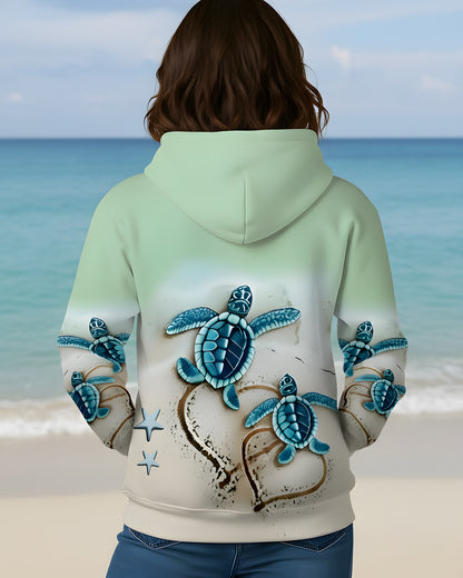 Sea Turtle All Over Print Shirt