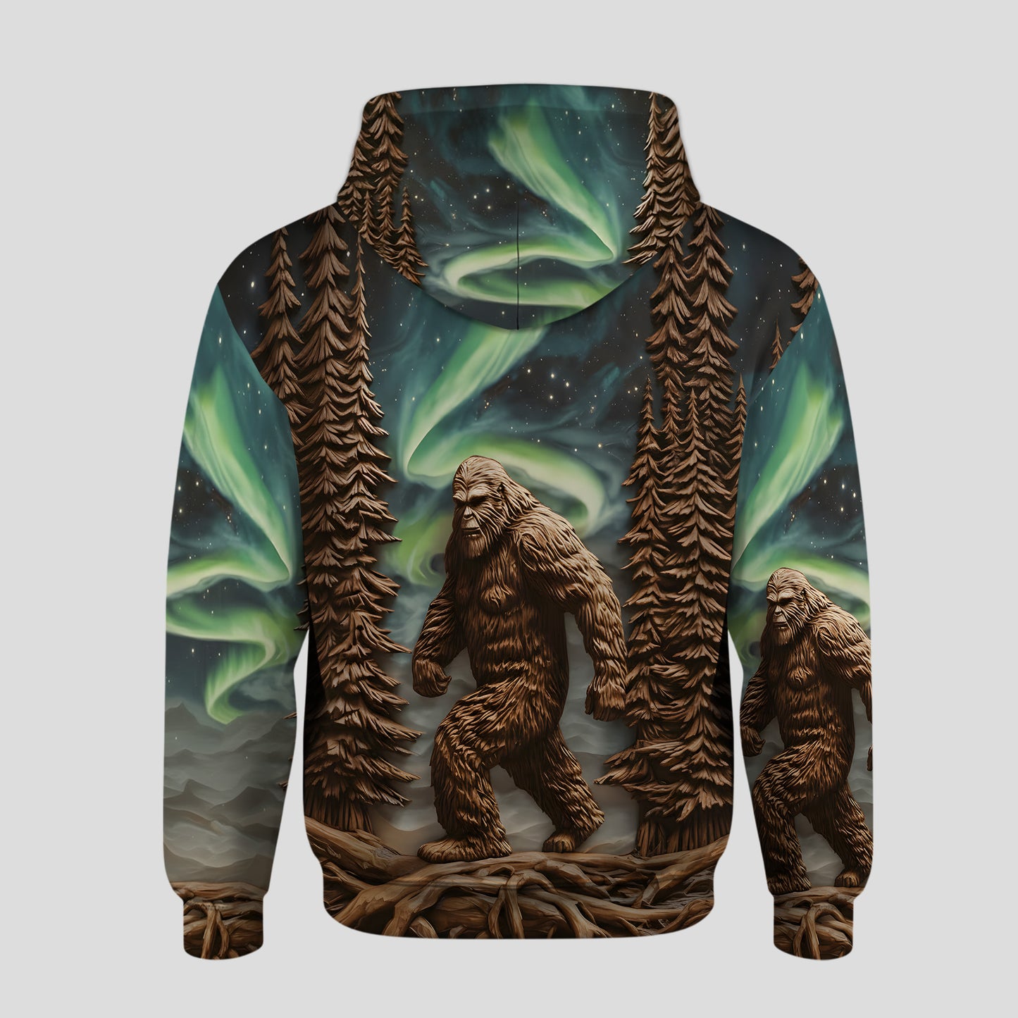 Bigfoot In Jungle – Personalized Hoodie and Sweatpants
