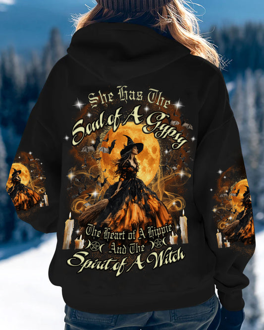 She Has A Soul of Gypsy - Witch All Over Print