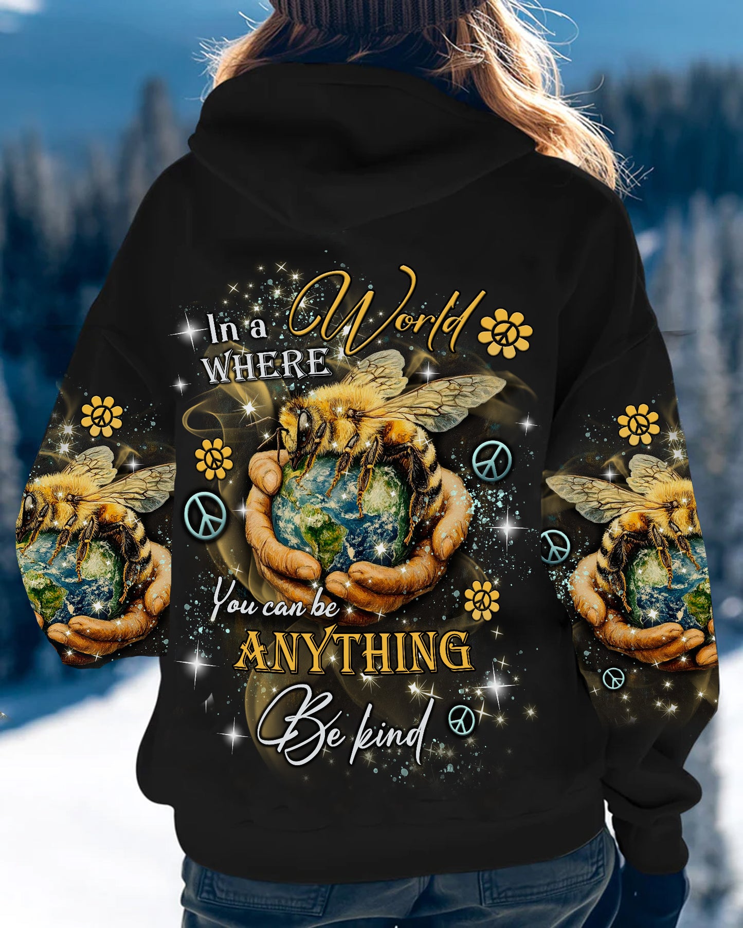 Bee Kind - All Over Print Shirt